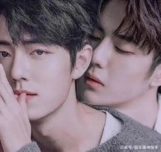 粉丝给肖战王一博p的合影,网友:史上最帅cp!