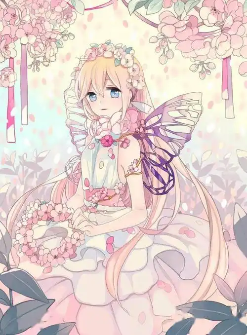 二次元动漫女孩可爱萌妹子