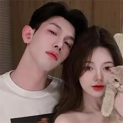 超甜情头超温柔情侣头像精选真人情头