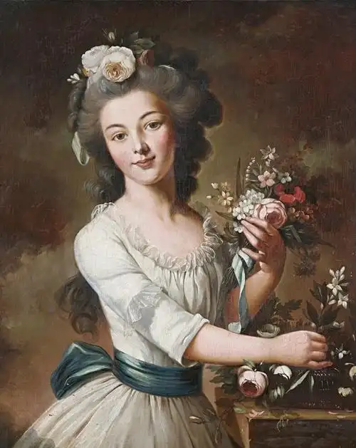 油画复古宫廷唯美