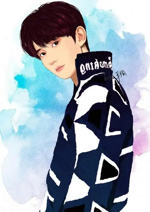 tfboys-王源|插画|创作习作|bobo手绘_原创作品-站酷zcool