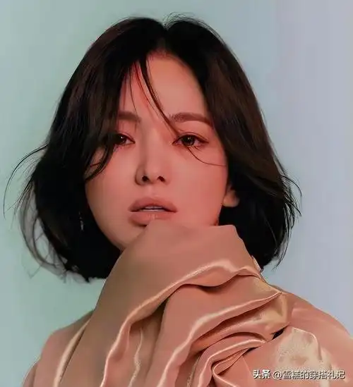 瞧宋慧乔有多美|短发|脸型|刘海|模特_网易订阅