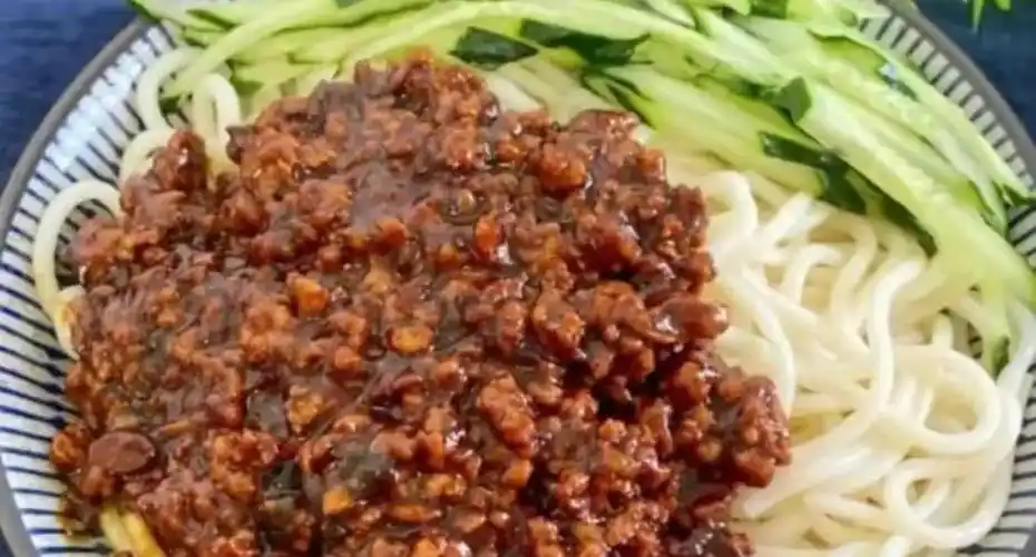 炸酱面的家常做法