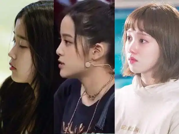 塌鼻子小五官的扁平脸想变美,除了学欧阳娜娜还可以学iu