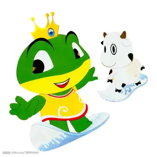 求青蛙头上带皇冠图