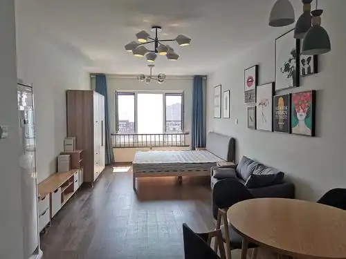 个人出租 翡翠公园 精装一居 大开间 60平,天通苑.