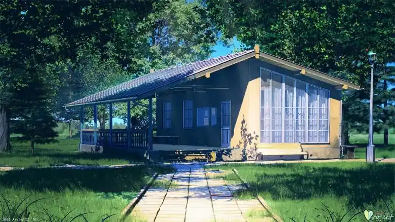 用心感受的美景全景风景动漫壁纸