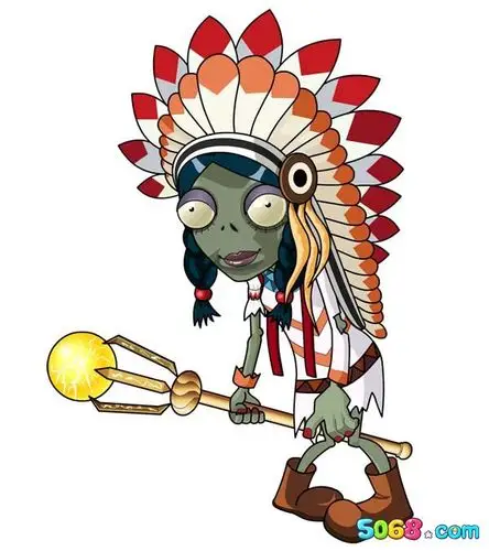 植物大战僵尸2里的女僵尸