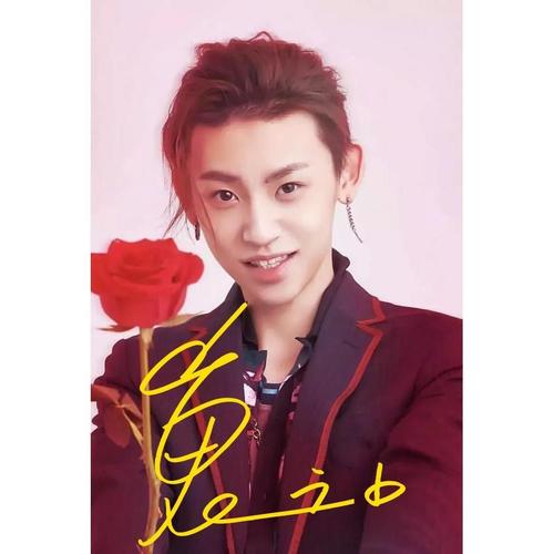 6寸   王琳凯 小鬼  亲笔签名照片新款热门宣传照签名照 14号