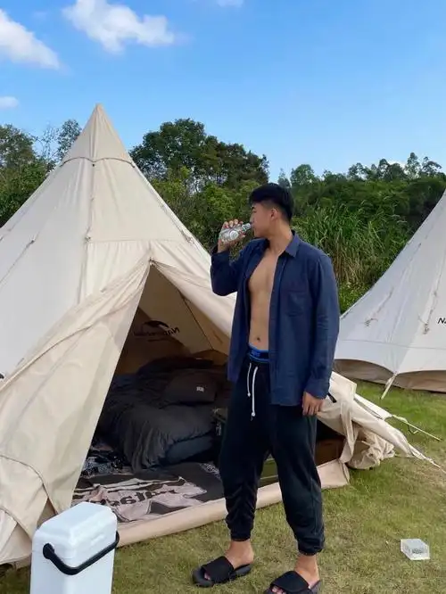 不磨腿,还有立体承拖,准备多入几条#年度露营大赏 #男士运动内裤