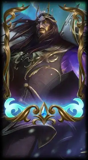 lol北极星猎人斯维因乌鸦原画炫彩边框模型图标表情背景故事