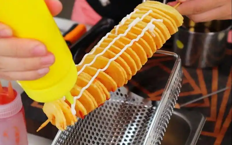 【薯塔,狼牙土豆】成本两块能卖10块的方法找到了!