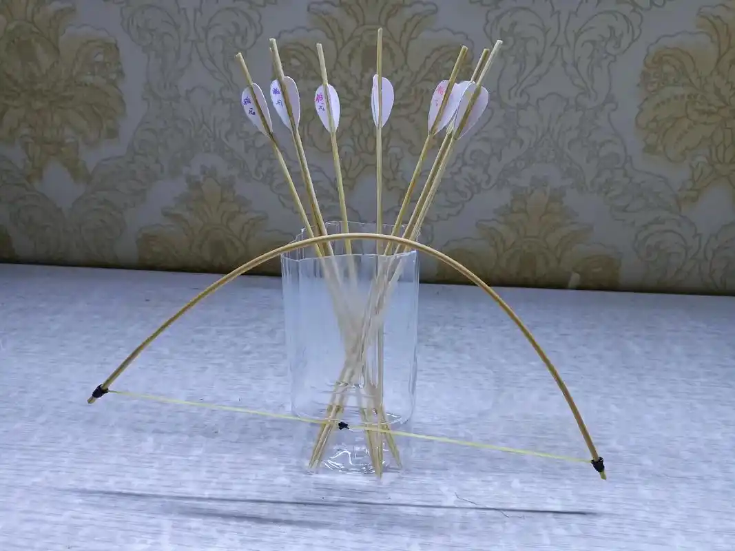 迷你弓箭 #手工弓箭 - 抖音