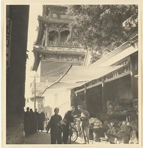 在哈佛大学收藏的100年前的保定老照片