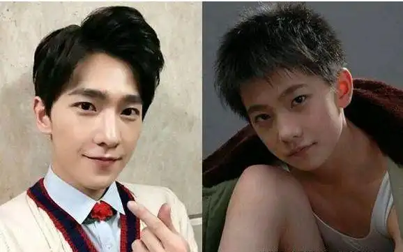 鹿晗,小时候和现实时髦的造型对比,有没有惊艳到你呢