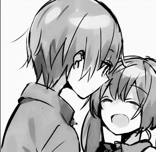 黑白动漫情侣头像 - 堆糖,美图壁纸兴趣社区