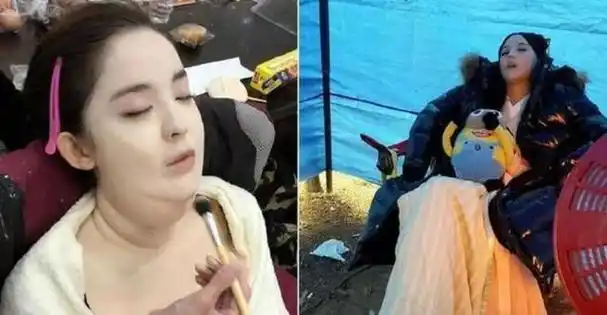 演员休息时都在干嘛?第一张我忍住了,看到杨紫这张真是笑喷了