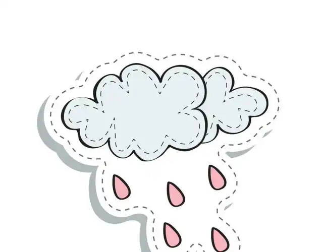 卡通云朵装饰设计矢量图片