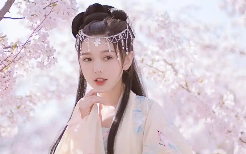 古风美女仙气唯美写真桌面壁纸