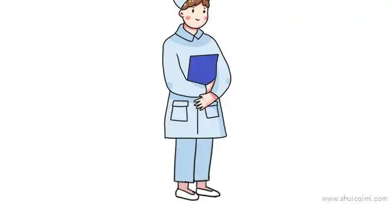 护士内容儿童画怎么画 护士内容简笔画图片大全