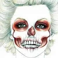 用恐怖图象做头像