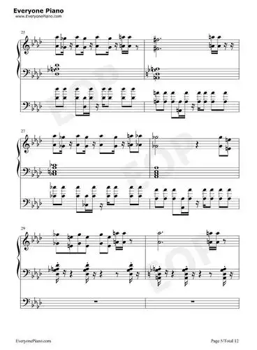 dancemonkey的钢琴谱个人