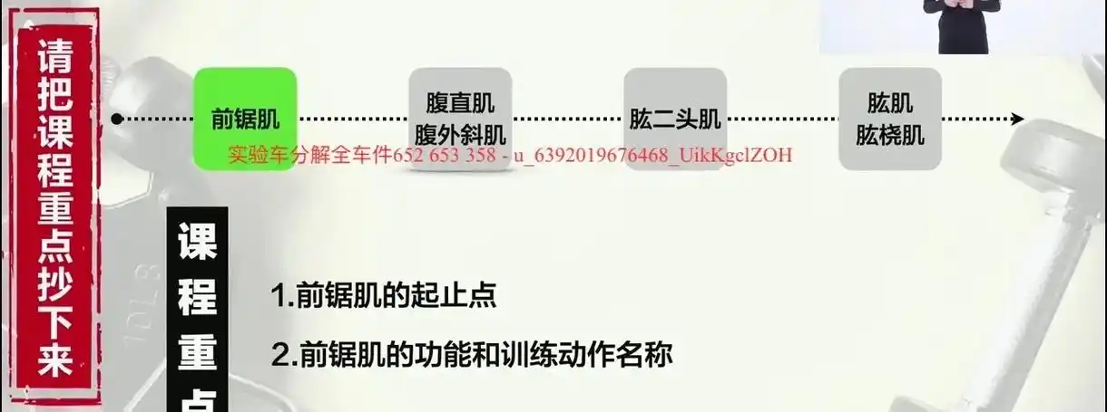 前锯肌的起止点和功能,了解功能之后发现了原来这块是我,一直忽 - 抖