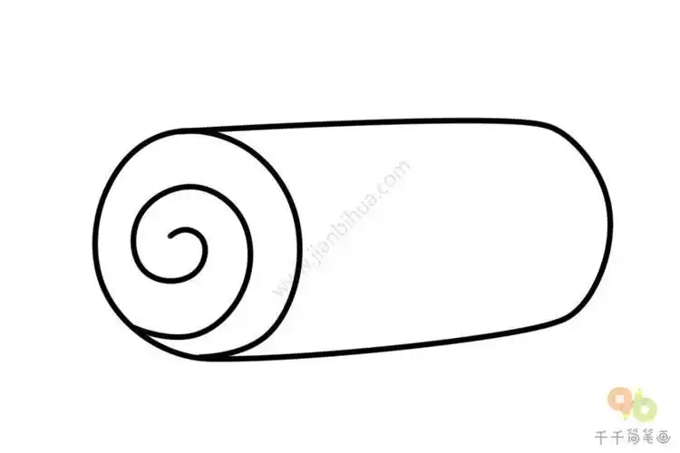 哪些是卷卷的简笔画