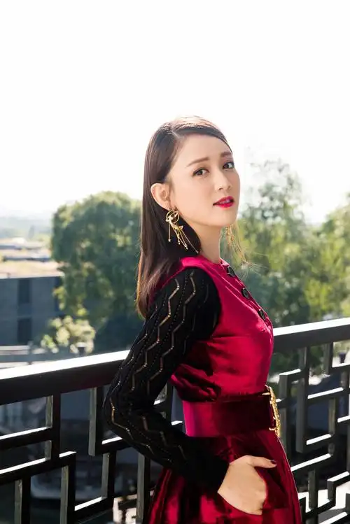 陈乔恩长裙短靴个性十足写真图片46