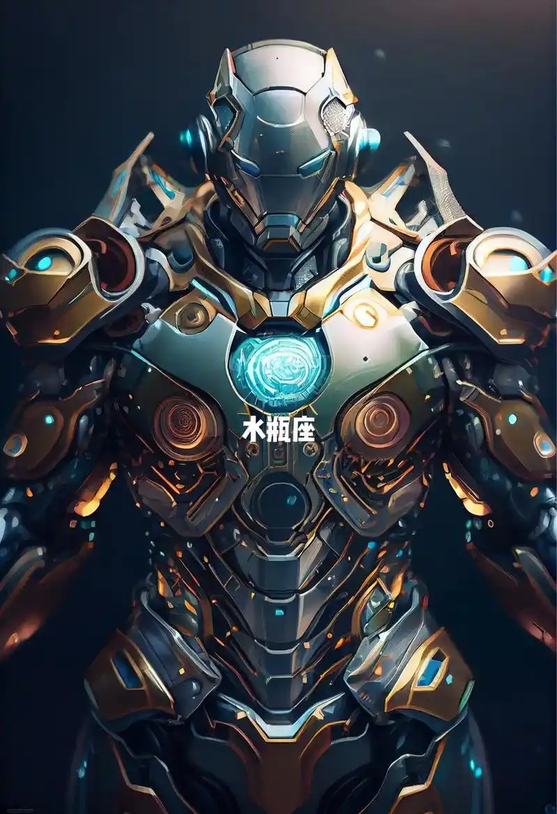 ai 绘画艺术创作 机甲十二星座.#图文伙伴计划  再来一期 - 抖音