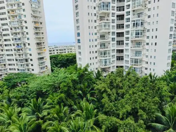 【多图】碧海蓝天(一二期),三亚湾租房,碧海蓝天两房一卫夏季短租