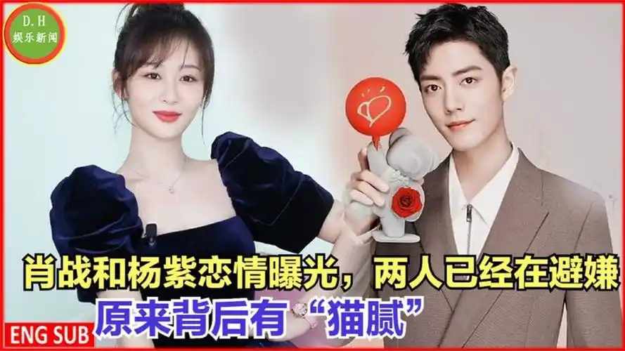 肖战和杨紫恋情曝光,两人已经在避嫌,原来背后有"猫腻"
