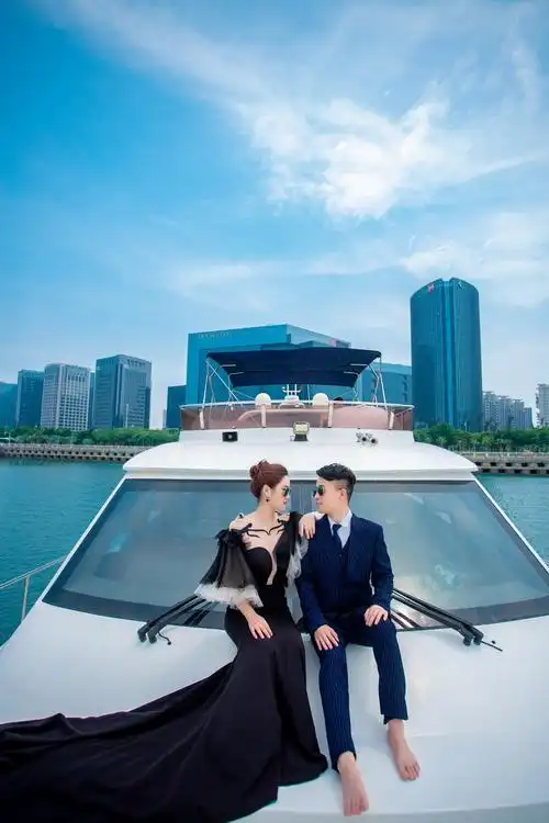 mrlinmrstan豪华游艇婚纱照