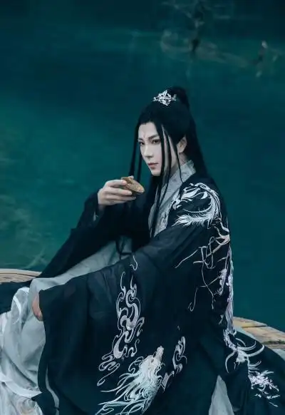 高清古风真人男头