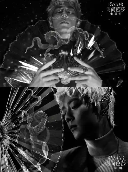 内娱银发漫撕男#肖战这组银发精灵造型,虽然是4年前的作品,但实蕴太