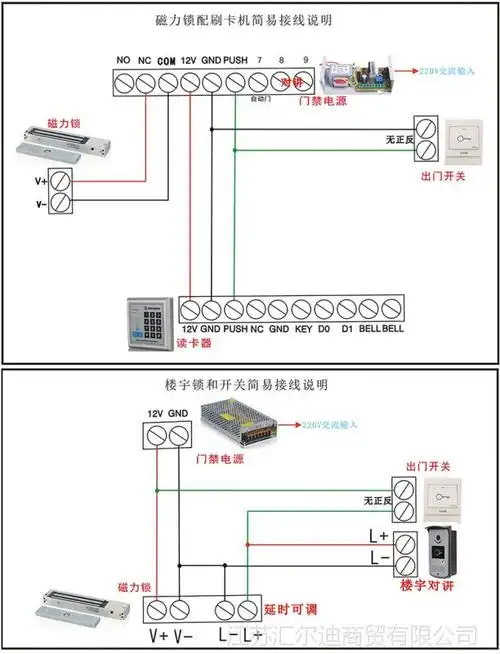 祖程门控磁力锁280kg明装电吸门禁电磁锁延时锁楼宇反馈锁