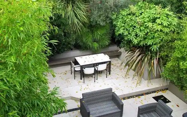 庭院设计:3个三四十平米的迷你花园,小块面积这么设计最舒适