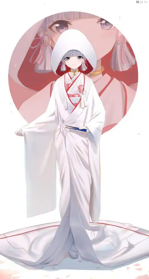 【神里绫华绘画】白无垢大小姐