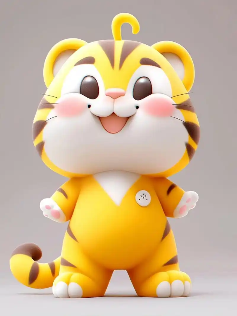 可爱的卡通小老虎 #头像# #卡通# #卡通头像# #可爱# #老虎# #小老虎