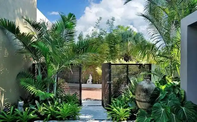 私家庭院惊艳设计,别墅后花园效果图带你领略!