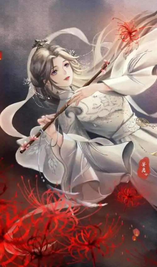 超仙的红色古风壁纸要不要抱图呢