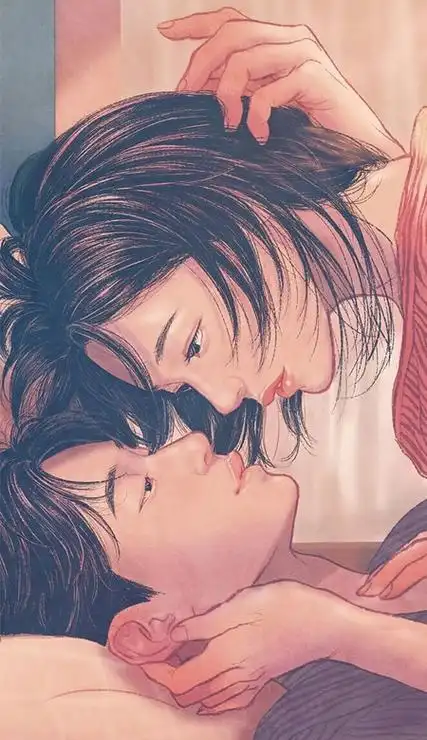 的全面屏插画情侣壁纸 真爱之路从不平坦爱迎万难爱也赢_qq头像个性网