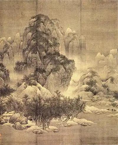 雪景寒林图