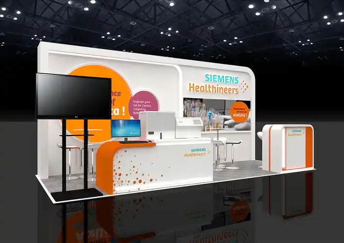 展会展台展位展览设计3d效果图