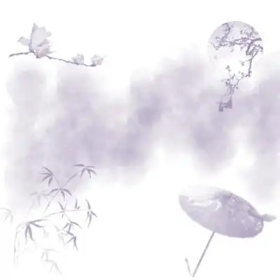 手写素材 背景底图二转注明堆糖阮阿姨