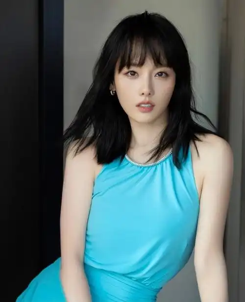 35岁张嘉倪野外大秀身材趴草地上翘细腿穿吊带裙露丰满事业线