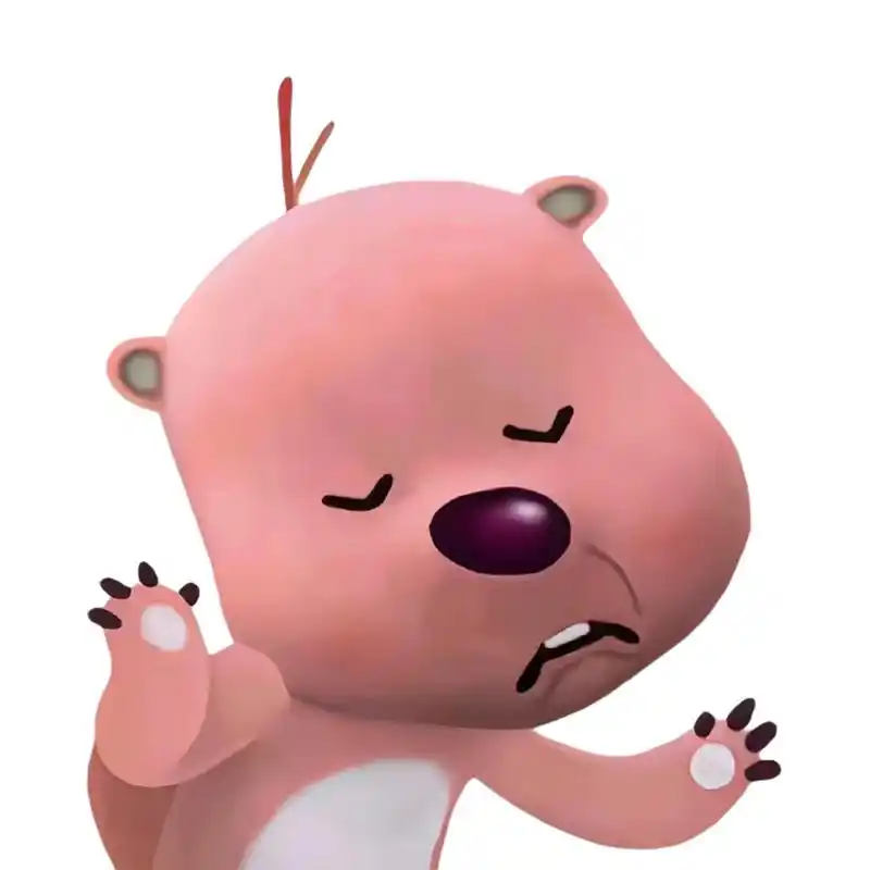 小海狸loopy露比静态表情包丨做鬼脸