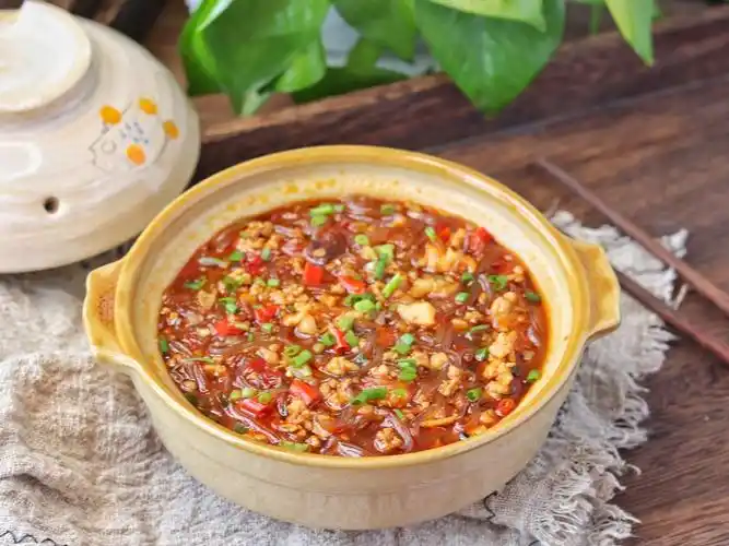 超下饭的肉末粉丝煲,鲜香入味无难度,新手小白也可尝试_东方养生频道