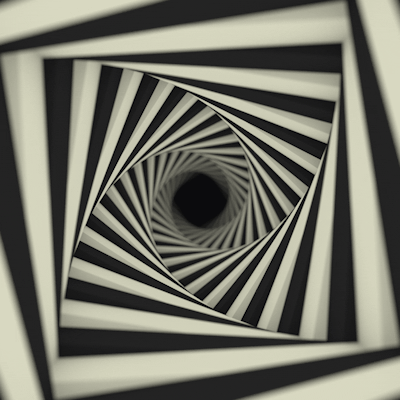 如果让几何图形无限循环起来