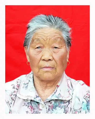 肥城后黄村的幸福老人